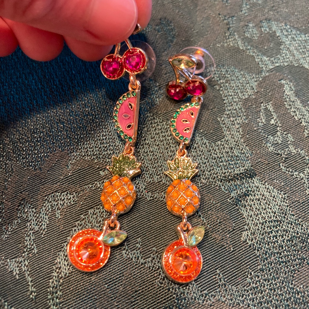 Fruity Statement Earrings
